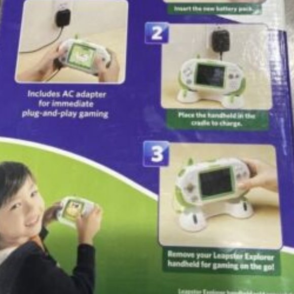 Leapfrog Leapster Explorer Recharging System with AC Adapter New/NWT! - Picture 8 of 14